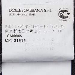 Pre Owned Dolce & Gabbana Black Embroidered Denim Pretty Jeans S Waist 30"