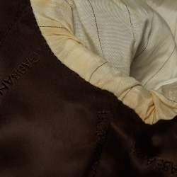 Pre Owned Dolce & Gabbana Vintage Tan Corduroy Button Front Jacket M