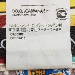 مملوكة مسبقًا Dolce & Gabbana Multicolor Printed Silk Pants M