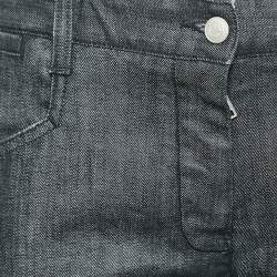 Pre Owned Dolce & Gabbana Black Denim Flared Jeans L Waist 35"