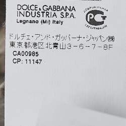 Dolce & Gabbana Brown Leopard Print Double Breasted Trench Coat S