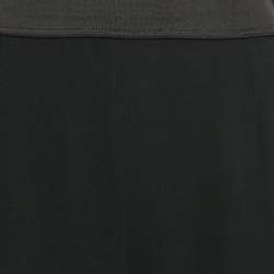 Dolce & Gabbana Black Stretch Crepe Skinny Pants L