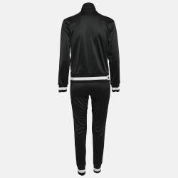 Pre Owned Dolce & Gabbana Black DG Star Jersey Millennials Track Suit XS/S