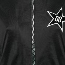 Pre Owned Dolce & Gabbana Black DG Star Jersey Millennials Track Suit XS/S