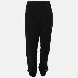 Dolce & Gabbana Black Cotton Jogger XS