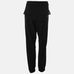 Dolce & Gabbana Black Cotton Jogger XS