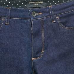 Dolce & Gabbana Navy Blue Denim Skinny Jeans S Waist 28"