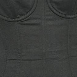 مملوكة مسبقًا Dolce & Gabbana Black Crepe Halter Neck Mini Dress S