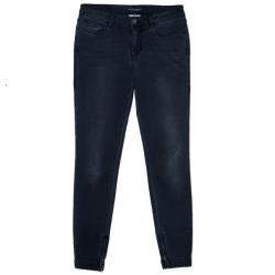 مملوكة مسبقًا بنطلون جينز دولتشي أند غابانا دينم رصاصي فحمي مقاس متوسط - ميديوم