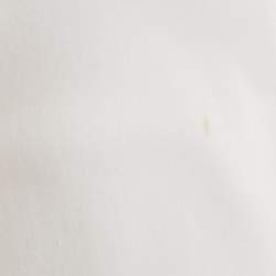 Pre Owned Dolce & Gabbana White Cotton Button Front Shirt S