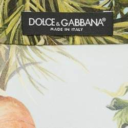 Pre Owned Dolce & Gabbana Multicolor Vegetable and Vehicle Print Pajama Top and Pants Set L/M