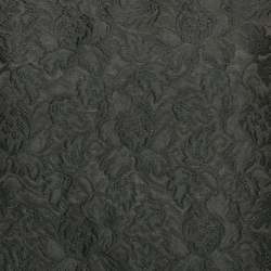 Pre Owned Dolce & Gabbana Black Jacquard Crew Neck Top S
