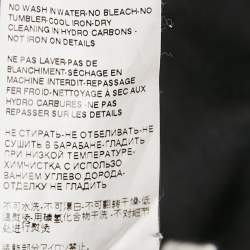 مملوكة مسبقًا Dolce & Gabbana Black Applique Detail Cotton Oversized Hoodie S