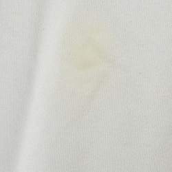Dolce & Gabbana White DG Queen Embossed Cotton Sweatshirt M