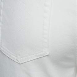 Dolce & Gabbana White Denim Audrey Jeans M Waist 28" 