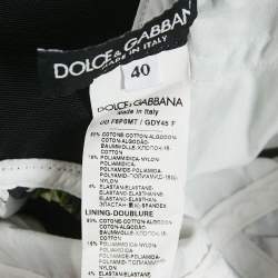 Dolce & Gabbana Multicolor Cotton Patchwork Short Dress S