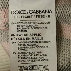 Dolce & Gabbana Black Marilyn Monroe Print Cotton Oversized Sweatshirt S