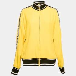 Dolce & Gabbana Yellow Jersey  L'Amore E Bellezza Bomber Jacket L
