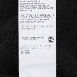 Dolce & Gabbana Black Tweed Maxi Skirt M