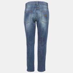Dolce & Gabbana Blue Faded Denim Jeans M Waist 32"