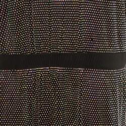 Dolce & Gabbana Black Rhinestone Embellished Oversized Maxi Dress XL