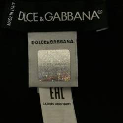 Dolce & Gabbana Black Lace Satin Silk Camisole Top M