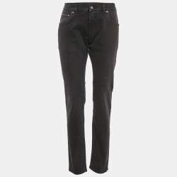 Dolce & Gabbana Black Denim Slim Fit Jeans L Waist 32"
