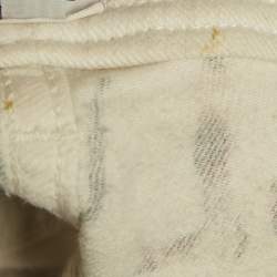 Pre Owned Dolce & Gabbana Brown Leopard Print Denim Skinny Jeans S Waist 26"