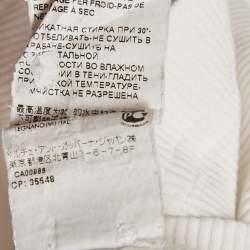 Pre Owned Dolce & Gabbana White Cotton Tank Top S