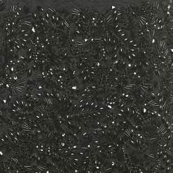 Pre Owned Dolce & Gabbana Black Crystal Embellished Jacquard Top and Skirt Set S