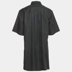 Pre Owned Dolce & Gabbana Black Cotton Oversize Tunic S 