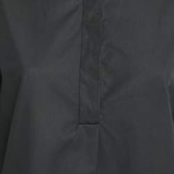 Pre Owned Dolce & Gabbana Black Cotton Oversize Tunic S 