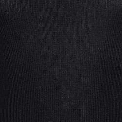 Dolce & Gabbana Monochrome Layered Rib Knit Sleeveless Tank Top M