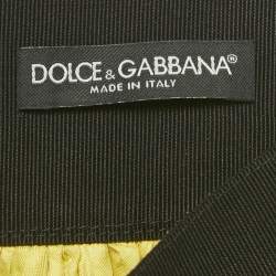 Pre Owned تنورة دولتشي أند غابانا حرير مطبوعة متعددة الألوان ماكسي مقاس صغير ( سماول )