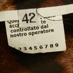 Pre Owned Dolce & Gabbana Grey Pinstripe Wool Tailored Blazer M