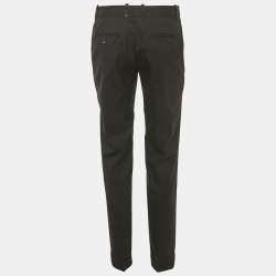 Pre Owned D&G Black Wool Formal Trousers S 