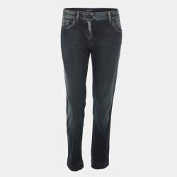 Pre Owned Dolce & Gabbana Blue Washed Denim Jeans M