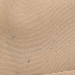 Pre Owned Dolce & Gabbana Beige Chiffon Maxi Skirt M