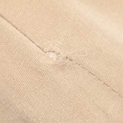 Pre Owned Dolce & Gabbana Beige Chiffon Maxi Skirt M