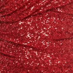 مملوكة مسبقًا فستان دولتشي أند غابانا ترتر أحمر متوسط الطول مقاس وسط