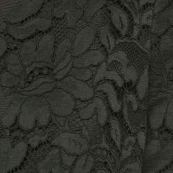 Pre Owned جاكيت كروب دانتيل حبلي أسود دولتشي آند غابانا مقاس وسط (ميديوم)