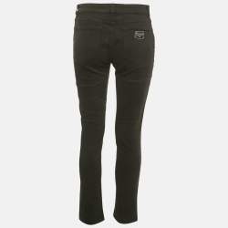 Pre Owned Dolce & Gabbana Black Denim Skinny Jeans M Waist 30" 