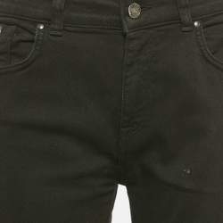 Pre Owned Dolce & Gabbana Black Denim Skinny Jeans M Waist 30" 