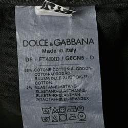 Pre Owned Dolce & Gabbana Black Denim Skinny Jeans M Waist 30" 