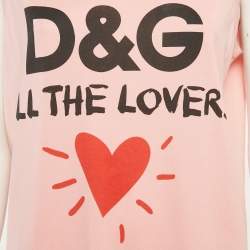 Pre Owned بلوزة دولتشي أند غابانا جيرسي مطبوعة زهرية ميديوم