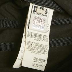 Pre Owned فستان ميني بدون حمالات دولتشي أند غابانا جلد بيج بعراوي مقاس صغير - سمول