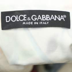 Pre Owned Dolce & Gabbana Multicolor Printed Sleeveless Dress S