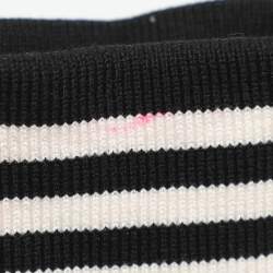 مملوكة مسبقًا Dolce & Gabbana Black Jersey Floral Embroidered Bomber Jacket L