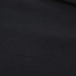 مملوكة مسبقًا Dolce & Gabbana Black Jersey Floral Embroidered Bomber Jacket L