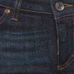 Pre Owned Dolce & Gabbana Blue Denim Skinny Jeans S/Waist 29"